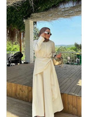 Ebru Ön Detaylı Zıbınlı Etekli Alt Üst Takım