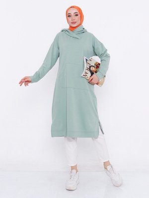 Kapüşonlu Sweatshirt Çağla