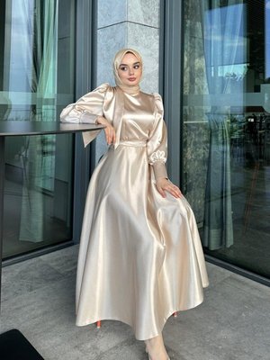 Faraz Saten Abiye Elbise, Mezuniyet, Balo, Gece Abiye Elbisesi