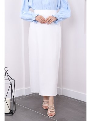 Beyaz A Pile Kalem Etek