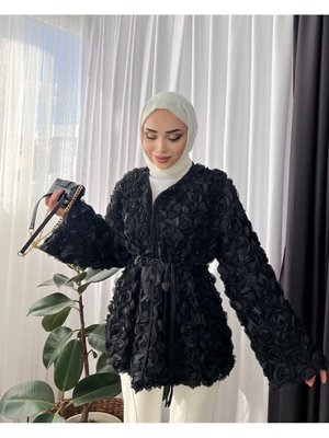 Özel Tasarım Flowers Ceket
