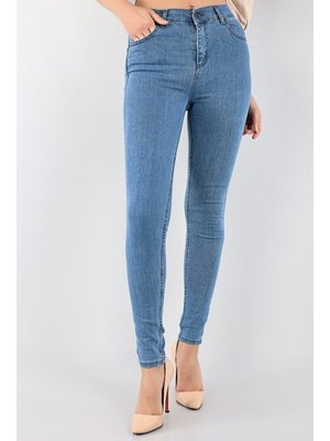 Mavi Likra Kot Pantolon