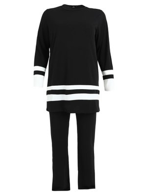 Siyah Büyük Beden Takım