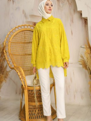 İncili Brode Gömlek Tunik Standart