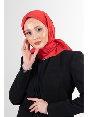 Kırmızı Brisa Vual Eşarp