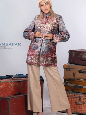 Kadife Kaban (pazyrik) Tesettur Giyim