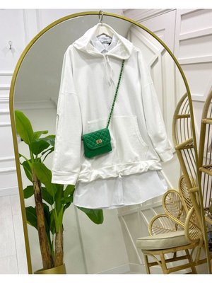 Lace Sweat Beyaz Lace Sweat Beyaz