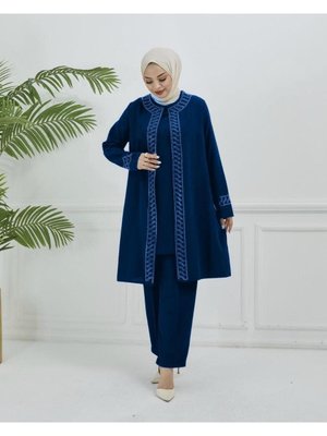 Canel Büyük Beden İkili Abiye Takım