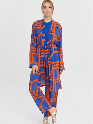 Renkli İkili Takım Kimono