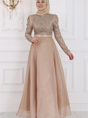 Neva Abiye Elbise Gold