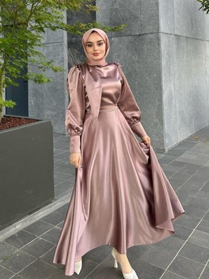 Faraz Saten Abiye Elbise, Mezuniyet, Balo, Gece Abiye Elbisesi