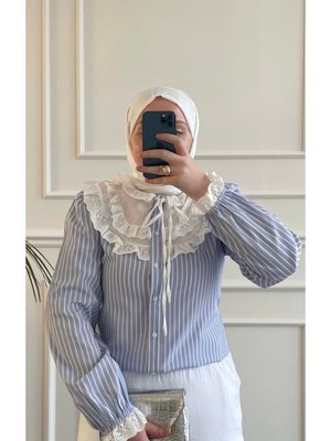 Butik Emimoza Fisto Detaylı Gömlek