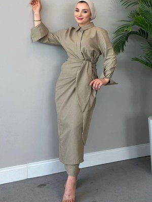 Anvelop Elbise Haki