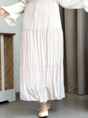 Nefel Ekru Etek Nefel Ekru Etek