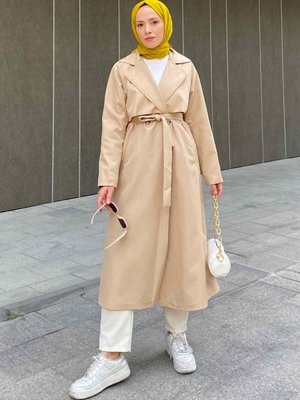 Hector Çentik Yakalı Trençkot