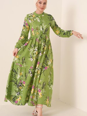 Hakim Yaka Elbise G.yeşil Hakim Yaka Elbise G.yeşil