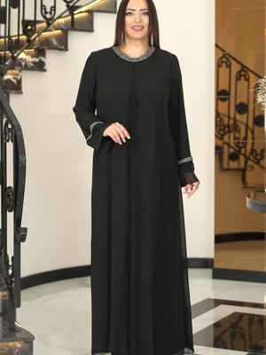 Sultan Büyük Beden Abiye Elbise