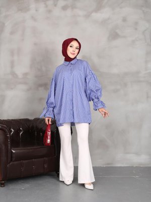 Çizgili Kolları Baglamalı Tunık