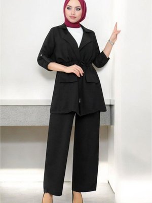 Ceketli Keten Takım