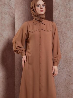 Gömlek Yaka Uzun Tunik