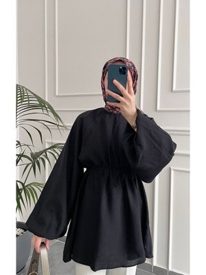 Butik Emimoza Perry Gömlek Siyah