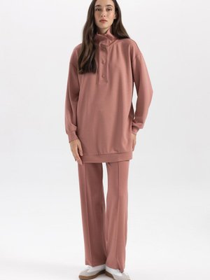 Regular Fit Esnek Belli Geniş Pantolon B0043ax23wn