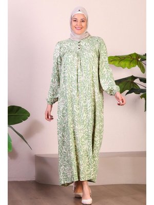 Su Yeşili Uzun Buyuk Beden Anne Elbise Yazlik Tesettur Giyim Su Yeşili Uzun Buyuk Beden Anne Elbise Yazlik Tesettur Giyim