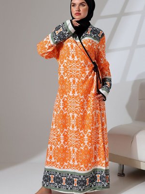 Kadın Yandan Bağlamalı Viskon Namaz Elbisesi Likapa Kadın Yandan Bağlamalı Viskon Namaz Elbisesi Likapa