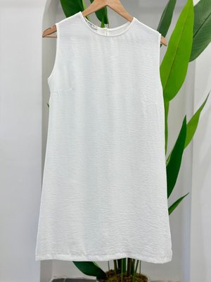 Krem Sıfır Kol İçlik Tunik Krem Sıfır Kol İçlik Tunik