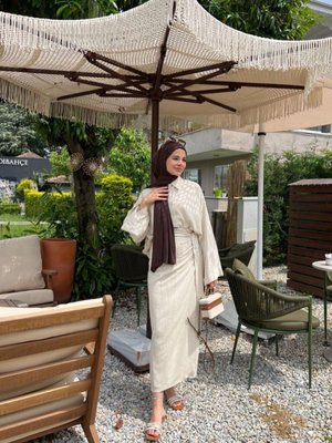 Gömlek Yaka Etekli Takım Gömlek Yaka Etekli Takım