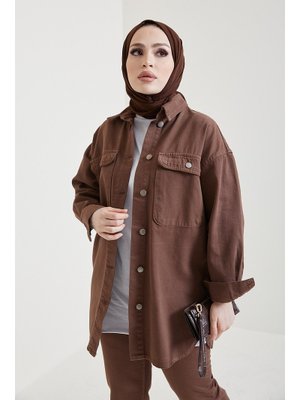 Kahverengi Spor Kot Ceket