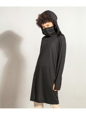 Maskeli Eşofman Üstü Siyah T518.20