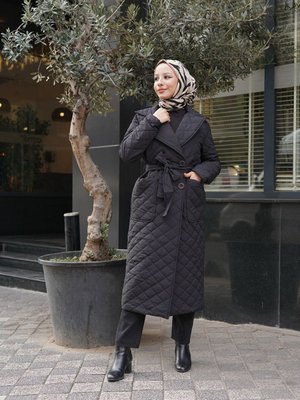 Kuşaklı Kapitone Uzun Mont Kuşaklı Kapitone Uzun Mont