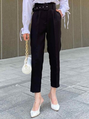 Kemerli Havuç Pantolon