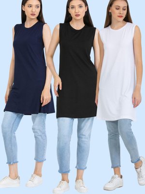 Örme Penye Al Öde Kurtarıcı İçlik Tunik