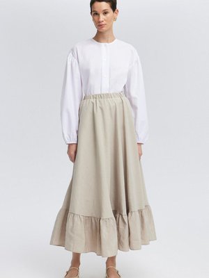 Büzgü Detaylı Etek