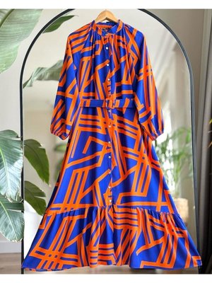 Tesettür Viskon Elbise Tesettür Viskon Elbise