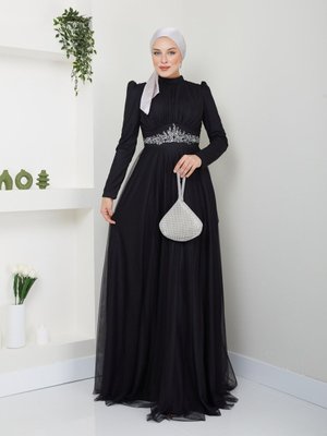 Büşra Taşlı Abiye Elbise