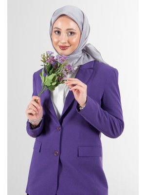 Gri Brisa Vual Eşarp