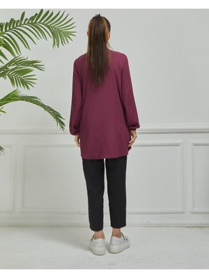 Hakim Yaka Keten Gömlek Hakim Yaka Keten Gömlek