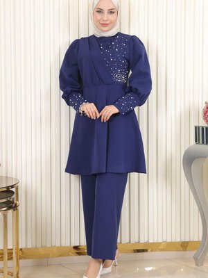 İncili İkili Takım İndigo