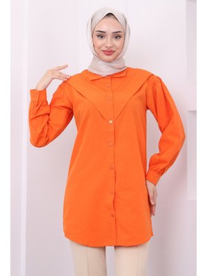 Orange Ön Katlı Tunik Orange Ön Katlı Tunik