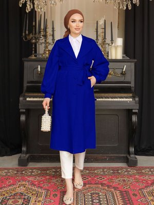 Trençkot Astarsız Trenç Balon Kol