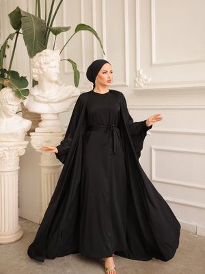 Yarasa Kol Abaya Takım Yarasa Kol Abaya Takım