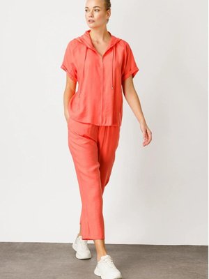 Mercan Beli Lastikli Pantolon