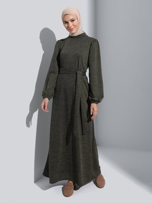 Elbise Zümrüt Yesili