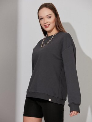 Antrasit Basic Sweatshirt Antrasit Basic Sweatshirt