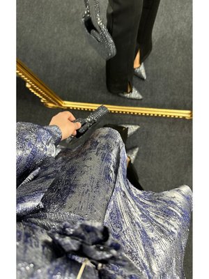 Jakarlı Tafta Ceket