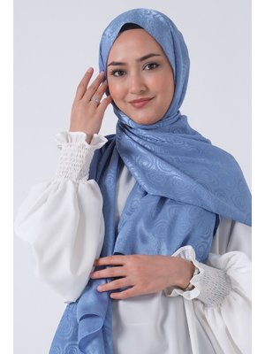 Kot Mavi Nefes Jakar Şal
