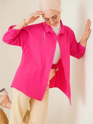 Oversize Basic Gömlek Oversize Basic Gömlek